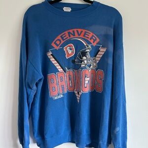 Denver Broncos Blue Sweater